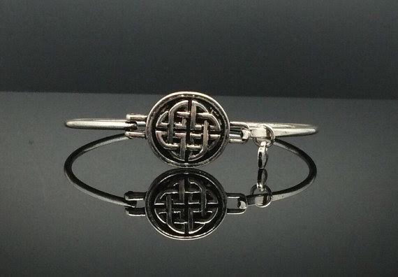 Celtic shield bracelet